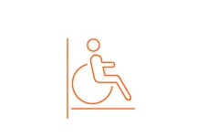 Booking form for persons with reduced mobility