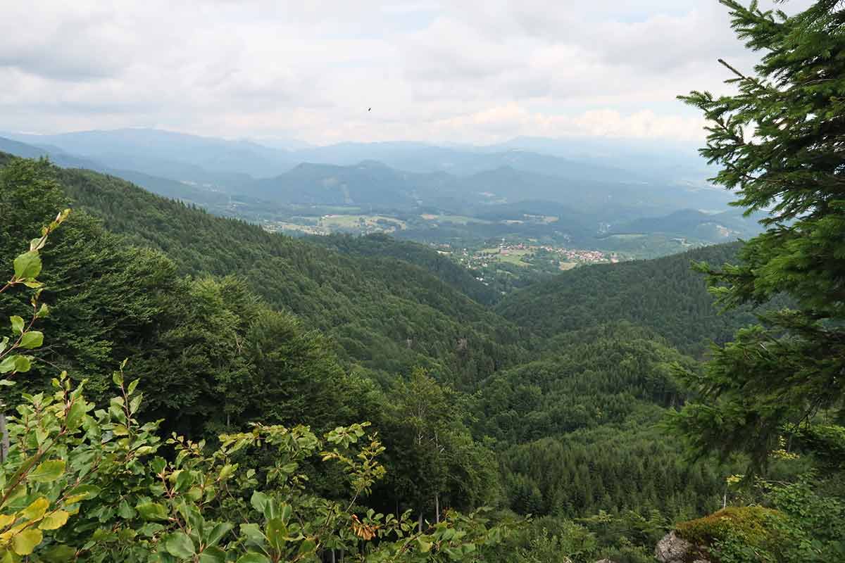 Panoráma so Zlatej Studne