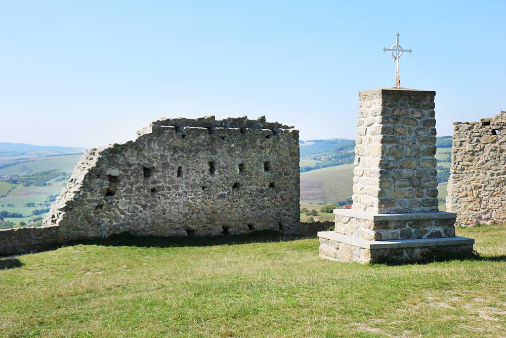rodinný výlet na hrad Branč Katarína Cviková