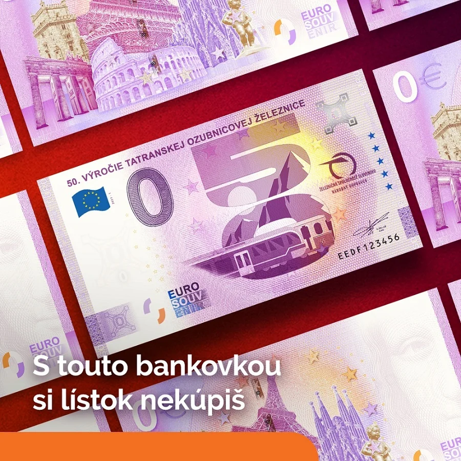 Lístok si za ne síce nekúpite, je to však cenný suvenír