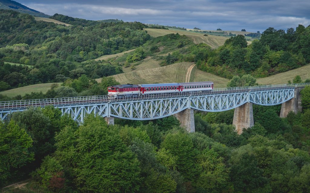 Z Prešova do Stakčína prechádza letný vlak cez Hanušovský Viadukt