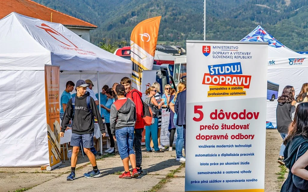 Návštevníkom podujatia budú predstavené odbory vzdelávania z oblasti dopravy