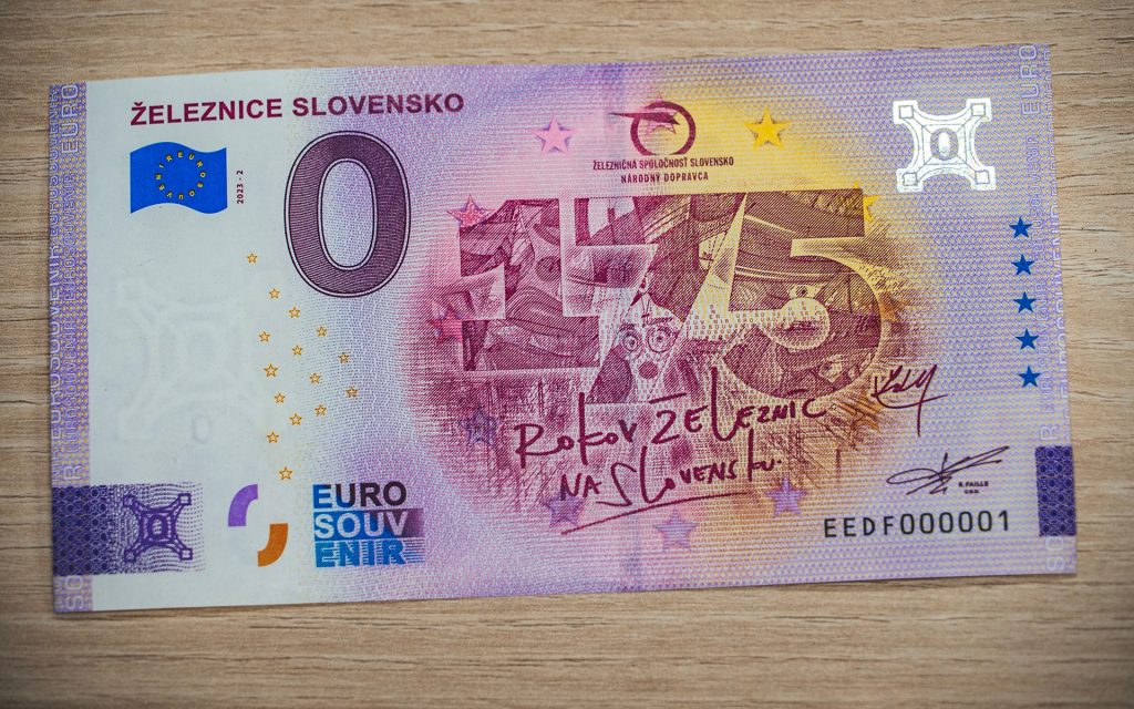 ZSSK spúšťa predaj eurobankoviek k 175. výročiu železničnej dopravy na území Slovenska