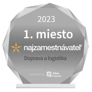 1. miesto najzamestnávateľ - Doprava a logistika