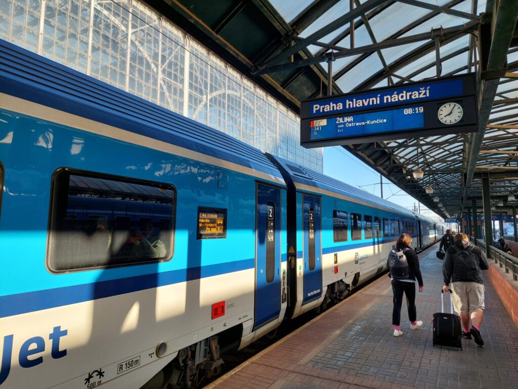 Jedna z najmodernejších súprav Českých dráh s názvom ComfortJet
